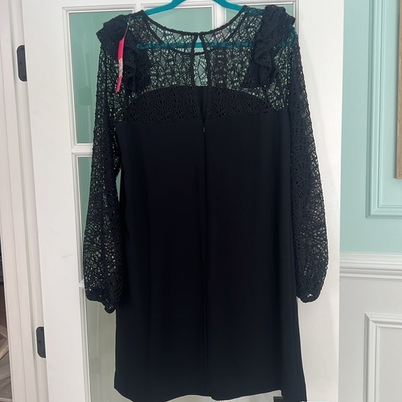 NWT Lilly Pulitzer Oynx Karolina Dress | Size 8 - Picture 3 of 4